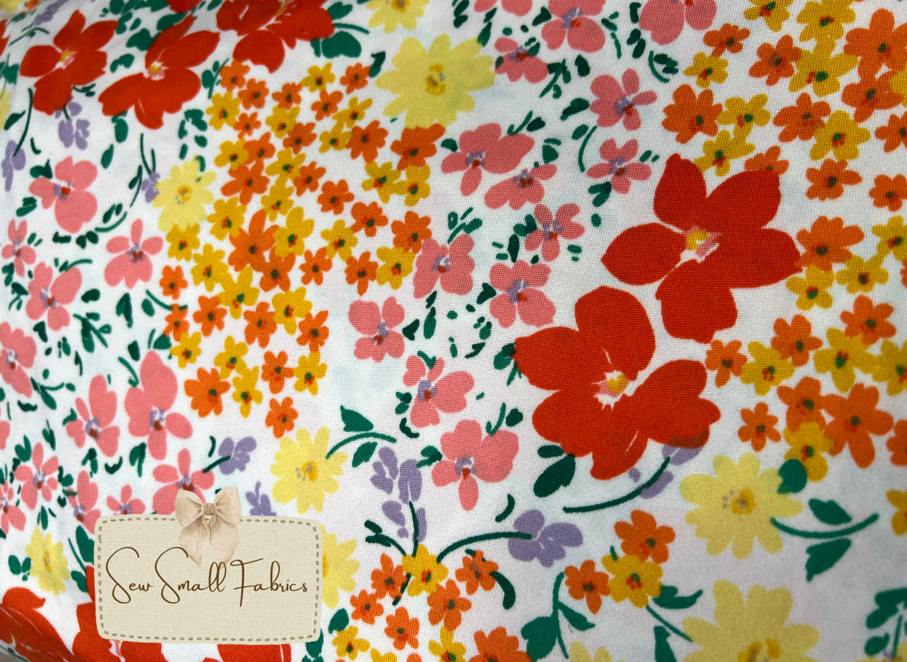 FLORAL PATCH PRINTED ON DBP
