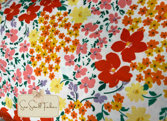 FLORAL PATCH PRINTED ON DBP